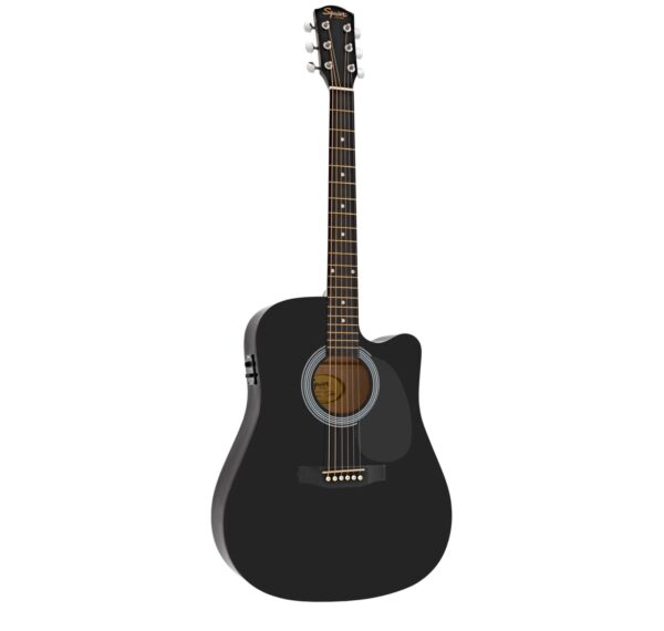 Squier Sa 105Ce Black Guitare Electro Acoustique