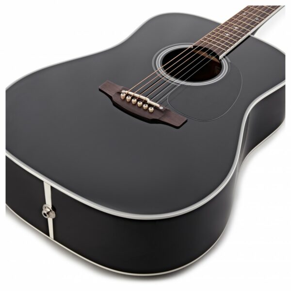 Takamine Fn341 Black Guitare Electro Acoustique side2