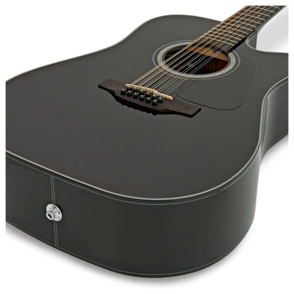 Takamine Gd30Ce 12 String Black Guitare Electro Acoustique side2