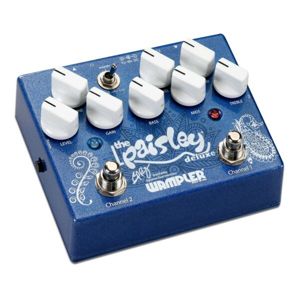 Wampler Paisley Drive Deluxe Pedale D Overdrive side2