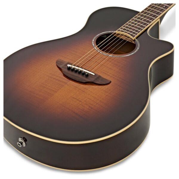 Yamaha Apx600Fm Tobacco Brown Sunburst Guitare Electro Acoustique side2