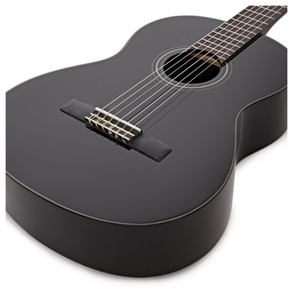 Yamaha C40Bl Black Guitare Classique side2