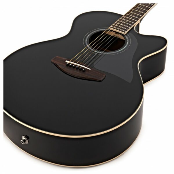 Yamaha Cpx600 Black Guitare Electro Acoustique side2