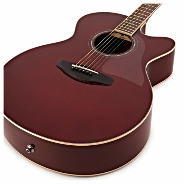 Yamaha Cpx600 Root Beer Guitare Electro Acoustique side2