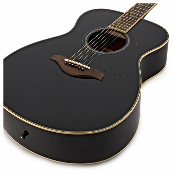 Yamaha Fs820Ii Black Guitare Acoustique side2