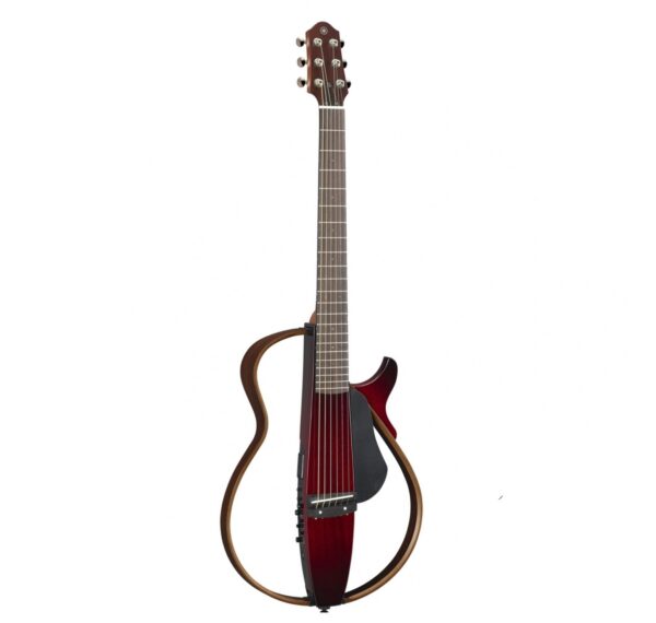 Yamaha Slg200S Steel String Silent Crimson Red Guitare Acoustique