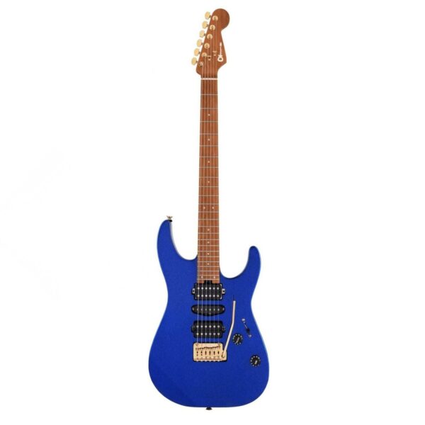 charvel pro mod dk24 hsh 2pt cm mystic blue guitare electrique