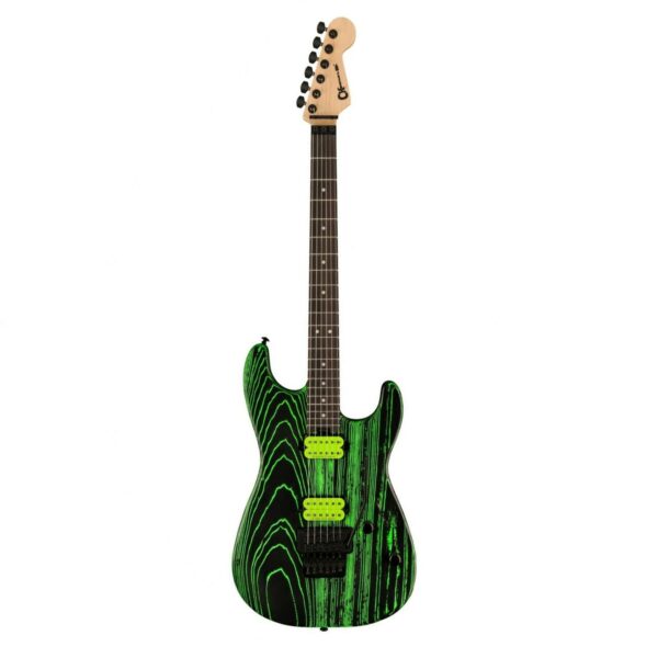 charvel pro mod san dimas style 1 hh fr e ash green glow guitare electrique