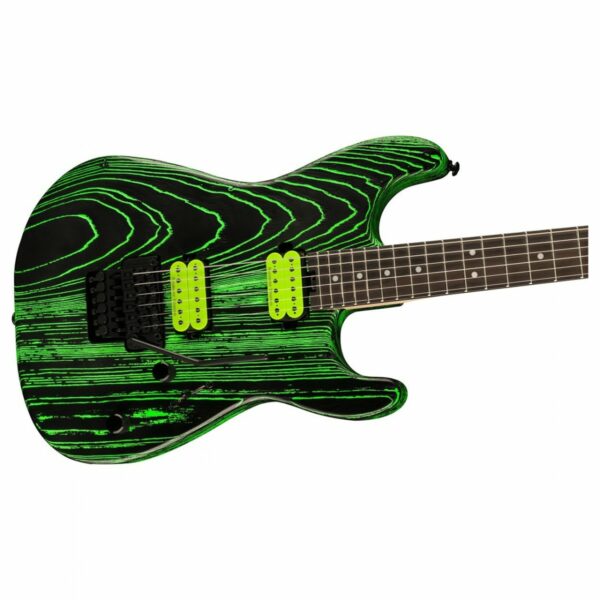 charvel pro mod san dimas style 1 hh fr e ash green glow guitare electrique side3