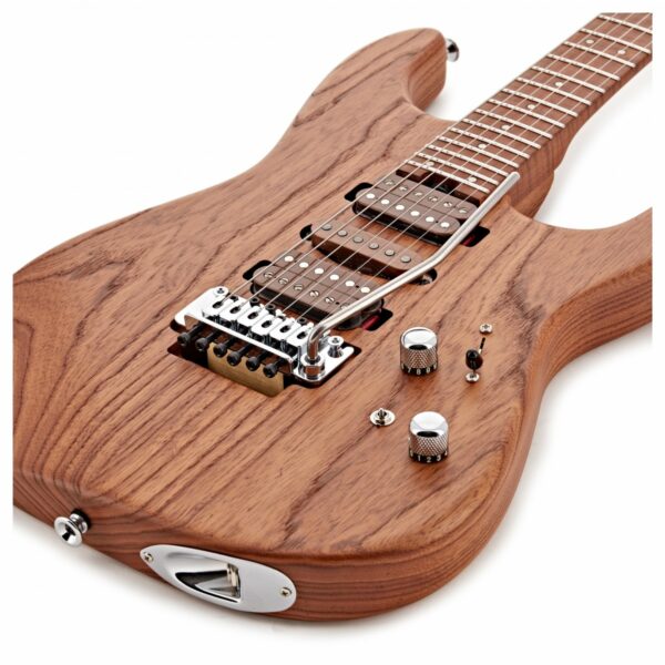 charvel usa guthrie govan hsh caramelized ash and flamed mn natural guitare electrique side2