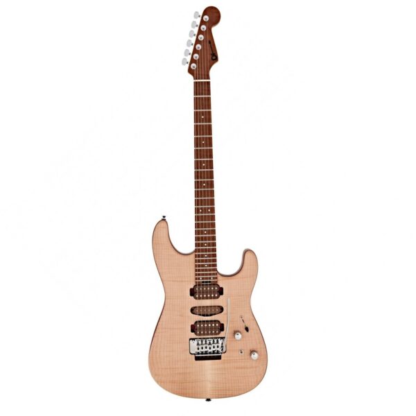 charvel usa guthrie govan hsh flame maple top natural guitare electrique