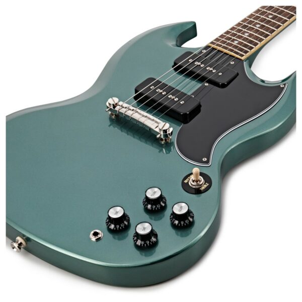 epiphone sg special p 90 faded pelham blue guitare electrique side3