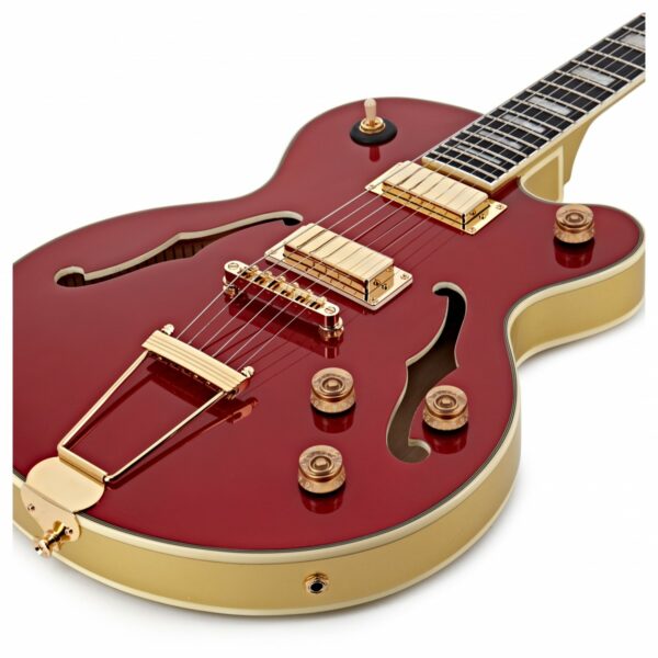 epiphone uptown kat es ruby red metallic guitare electrique side2
