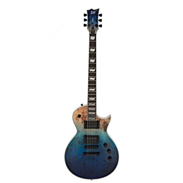 esp ltd ec 1000 blue natural fade guitare electrique