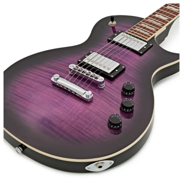 esp ltd ec 256fm see thru purple sunburst guitare electrique side2