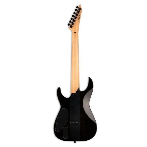 esp ltd m 1007ht 7 string black natural fade guitare electrique side2