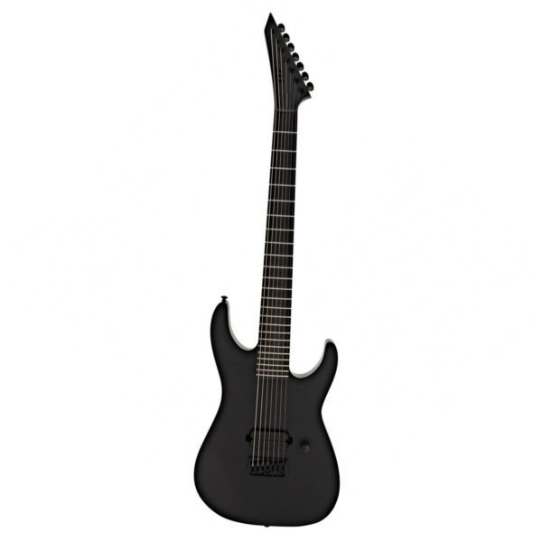 esp ltd m 7ht black metal 7 string black satin guitare electrique