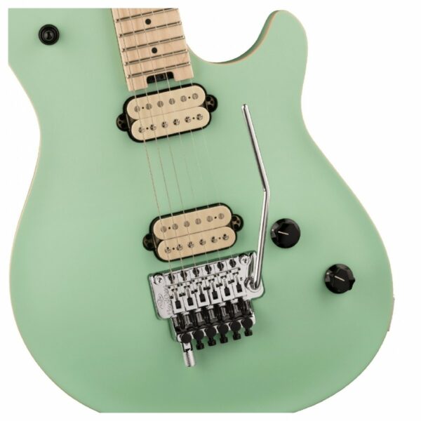evh wolfgang special satin surf green guitare electrique side3