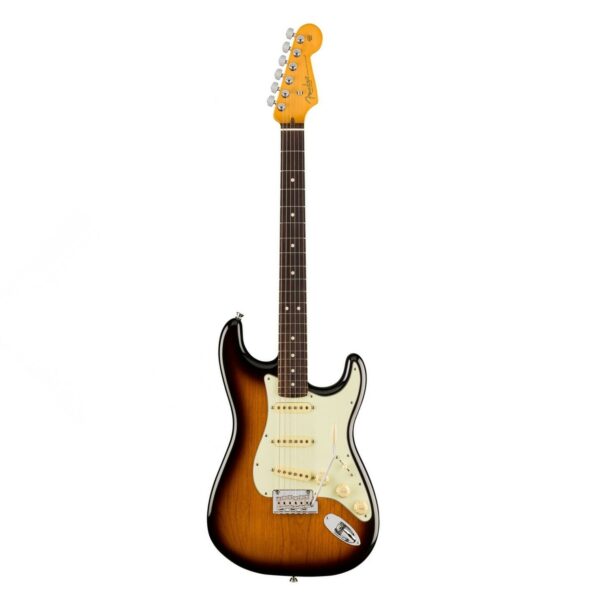 fender american pro ii stratocaster 70th anniversary rw 2 c sunburst guitare electrique