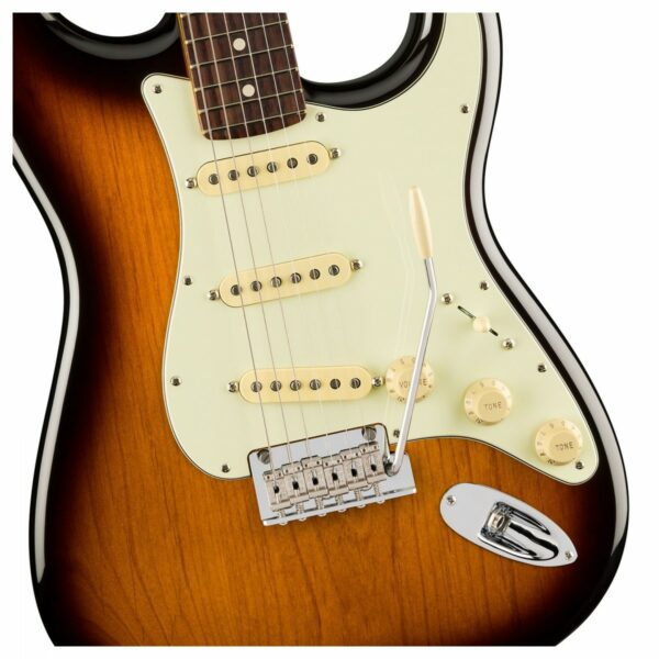 fender american pro ii stratocaster 70th anniversary rw 2 c sunburst guitare electrique side3