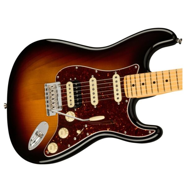 fender american pro ii stratocaster hss mn 3 tone sunburst guitare electrique side3