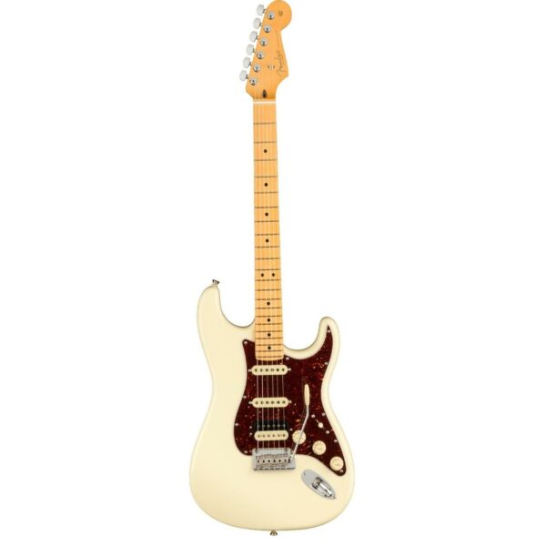 fender american pro ii stratocaster hss mn olympic white guitare electrique