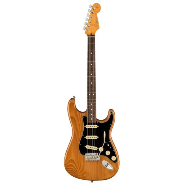 fender american pro ii stratocaster rw roasted pine guitare electrique