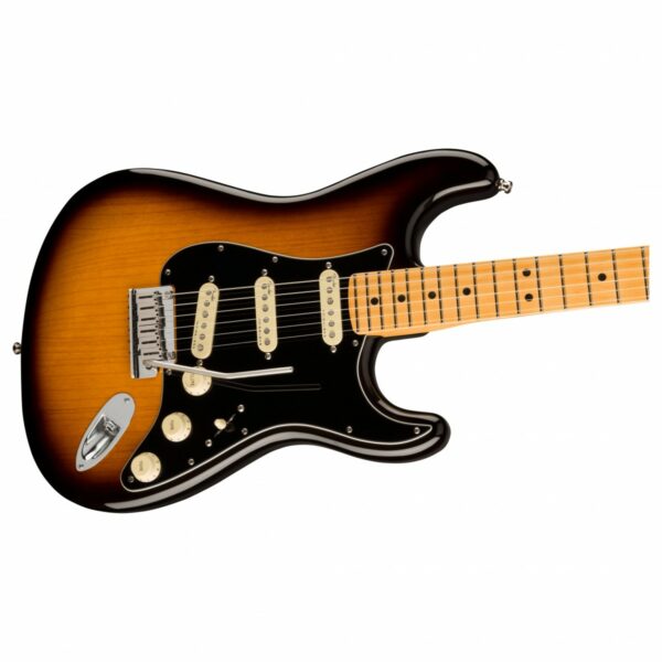 fender american ultra luxe stratocaster mn 2 tone sunburst guitare electrique side3