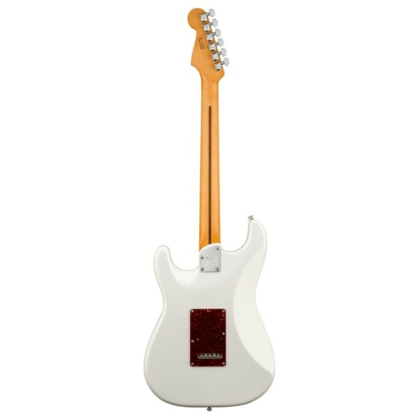 fender american ultra stratocaster hss mn arctic pearl guitare electrique side2