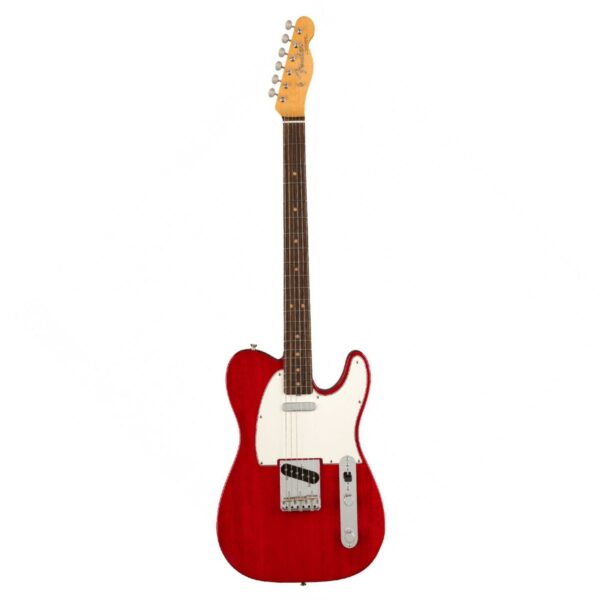 fender american vintage ii 1963 telecaster crimson red transparent guitare electrique