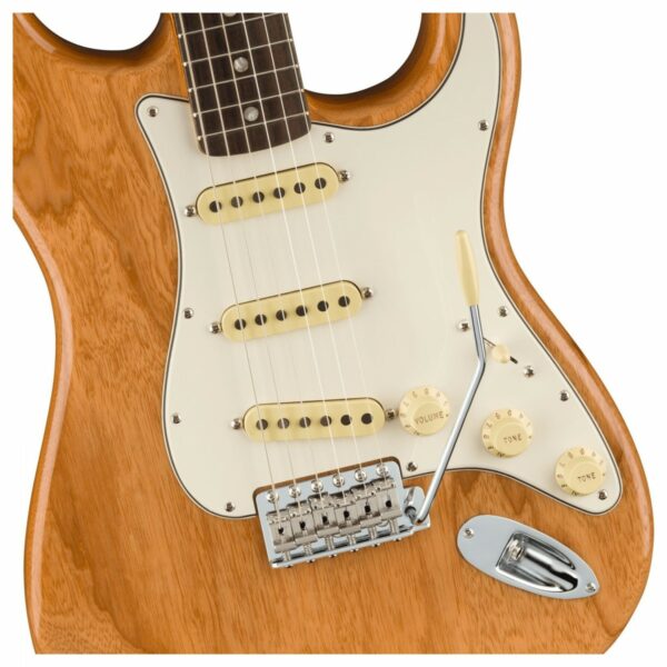 fender american vintage ii 1973 stratocaster aged natural guitare electrique side2
