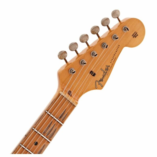 fender custom shop 56 stratocaster relic closet 2 color sunburst guitare electrique side4