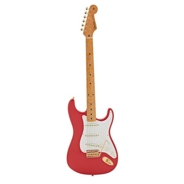 fender custom shop 59 stratocaster nos fiesta red guitare electrique