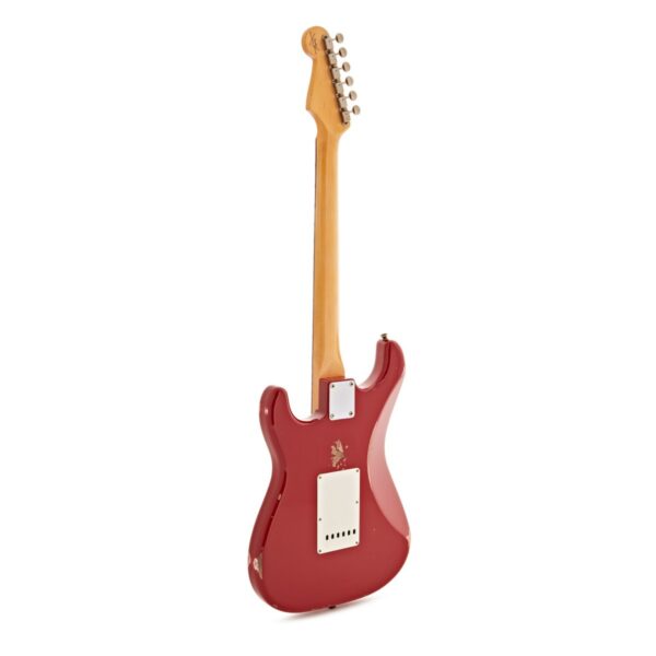fender custom shop 60 stratocaster relic rw dakota red guitare electrique side3