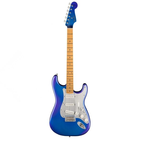fender limited edition h.e.r. stratocaster blue marlin guitare electrique