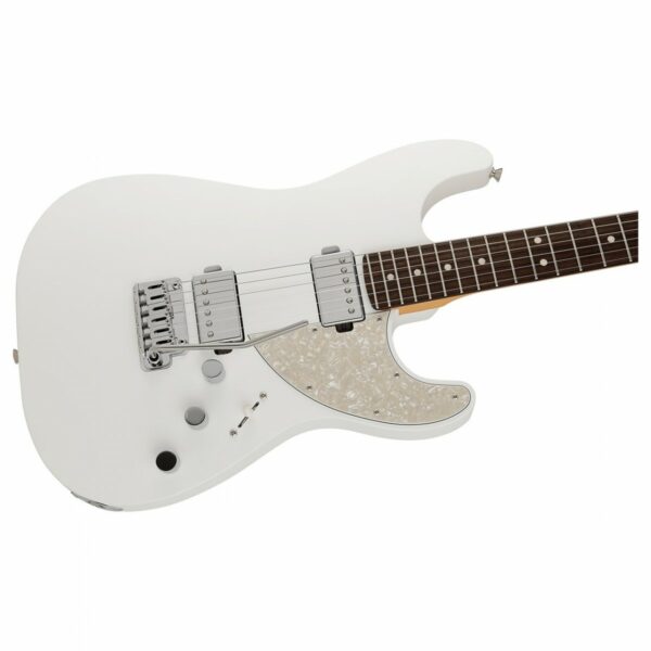 fender made in japan elemental stratocaster rw nimbus white guitare electrique side3