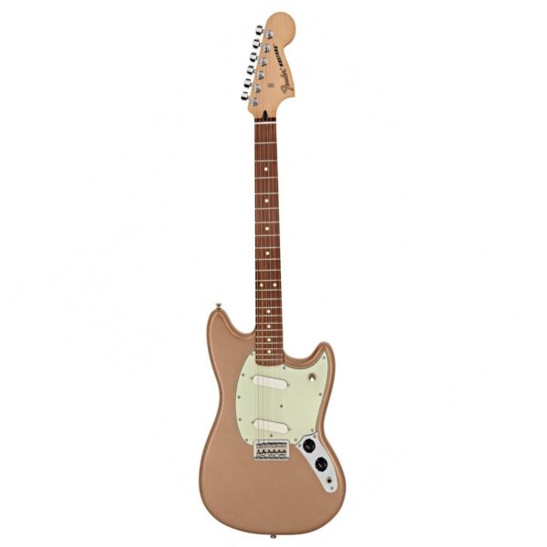 fender player mustang pf firemist gold guitare electrique