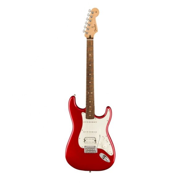 fender player stratocaster hss pf candy apple red guitare electrique