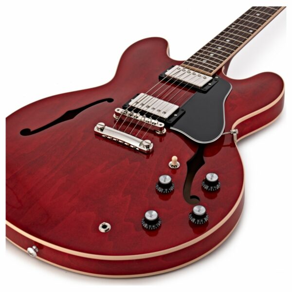 gibson es 335 sixties cherry guitare electrique side2