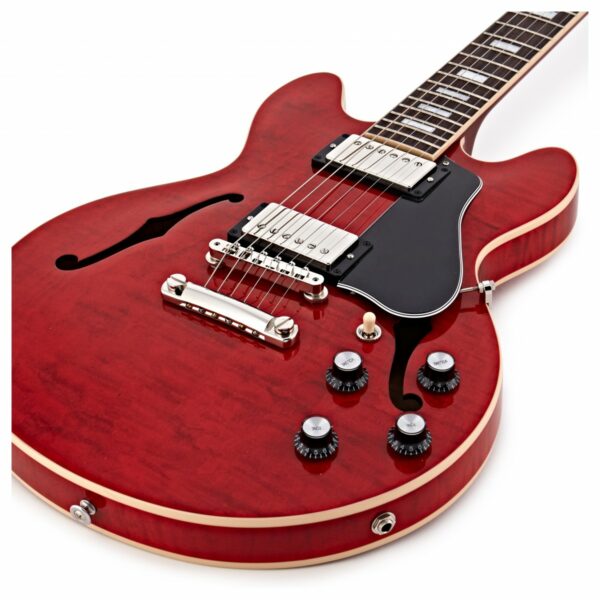gibson es 339 figured sixties cherry guitare electrique side3