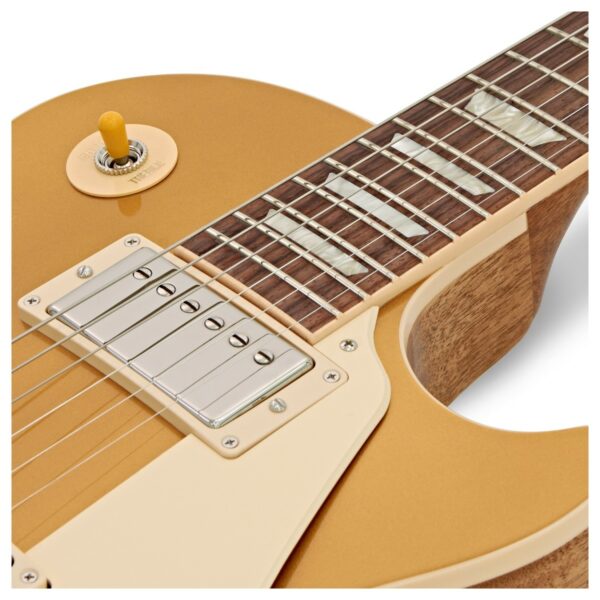gibson les paul standard 50s gold top guitare electrique side3