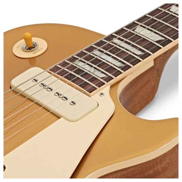 gibson les paul standard 50s p90 gold top guitare electrique side3