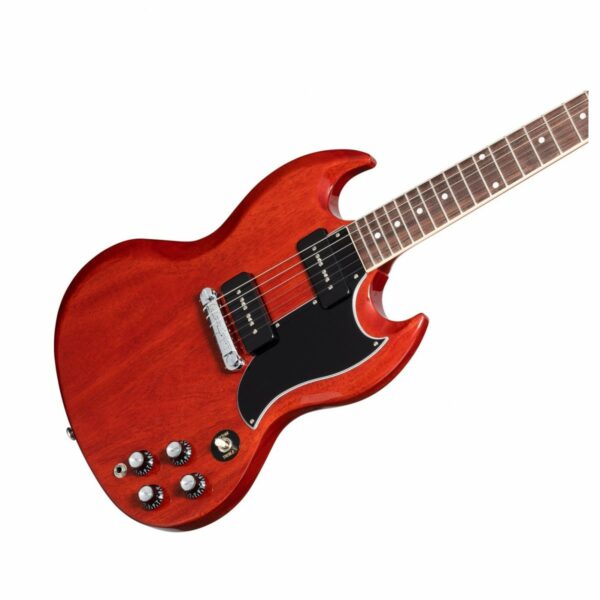gibson sg special vintage cherry guitare electrique side4