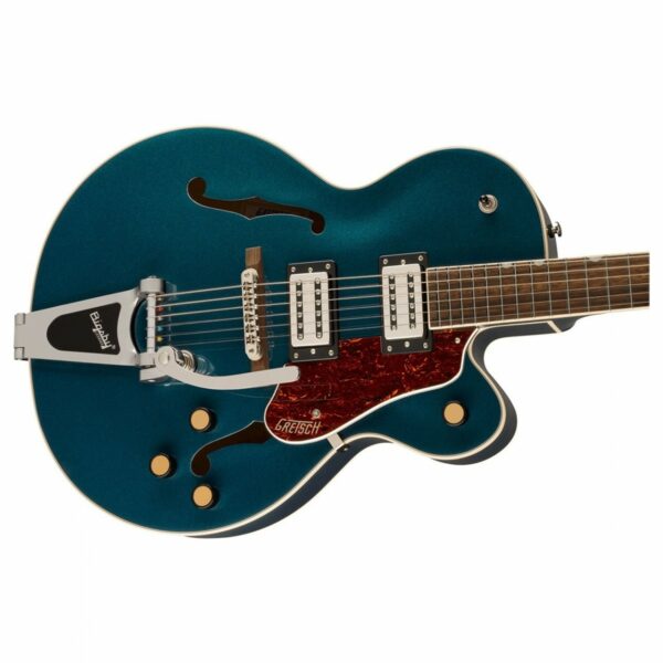 gretsch g2420t streamliner hollow body w bigsby midnight sapphire guitare electrique side3