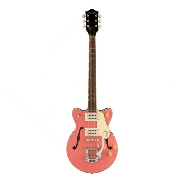 gretsch g2655t streamliner cb jr w bigsby coral guitare electrique