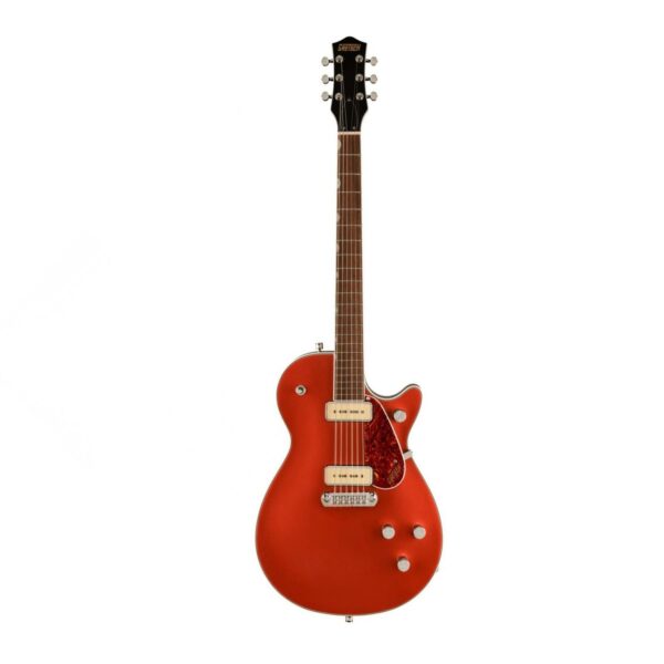 gretsch g5210 p90 electromatic jet two 90 single cut firestick red guitare electrique