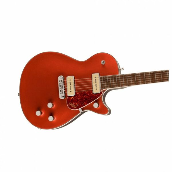 gretsch g5210 p90 electromatic jet two 90 single cut firestick red guitare electrique side3