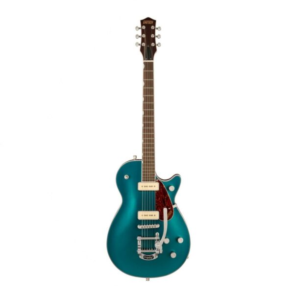gretsch g5210t p90 electromatic jet two 90 w bigsby petrol guitare electrique