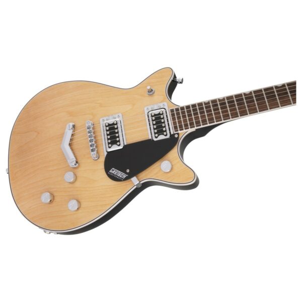 gretsch g5222 electromatic double jet aged natural guitare electrique side3