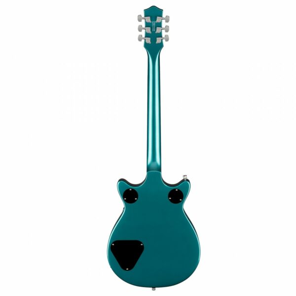 gretsch g5222 electromatic double jet bt v stoptail ocean turquoise guitare electrique side2